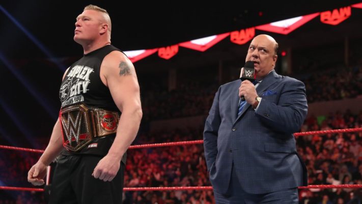 Brock Lesnar will enter the 2020 Royal Rumble