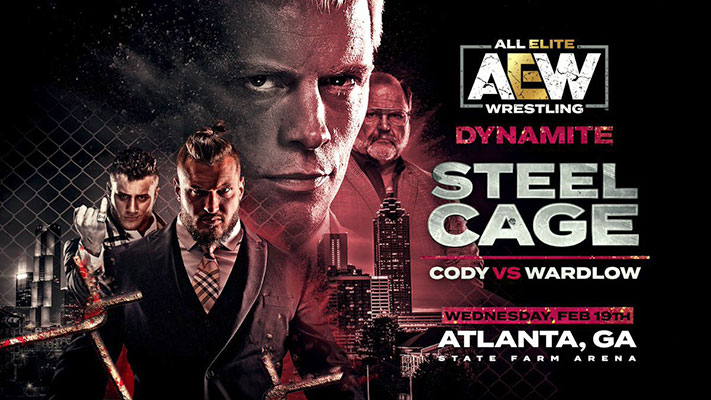 Cody vs. Wardlow Cage Match Set For AEW Dynamite (2/19)