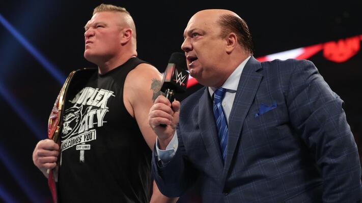 heyman lesnar raw feature