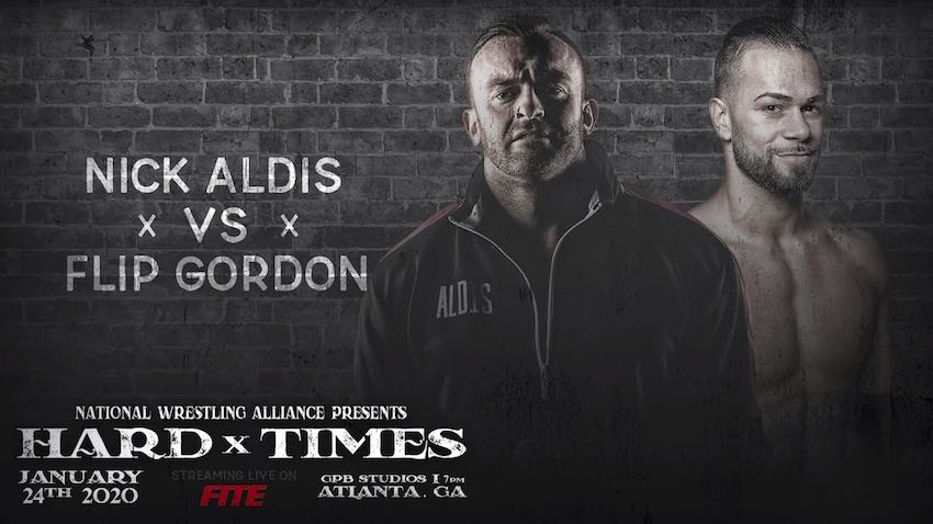 NWA Hard Times: Nick Aldis Vs. Flip Gordon Signed For Event