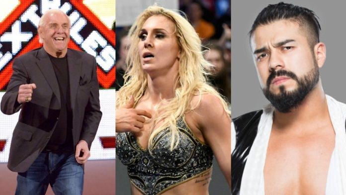 Ric Flair Andrade Charlotte Flair