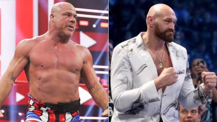 Kurt Angle Offers High Praise To Tyson Fury Over His WWE Debut