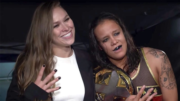 Ronda Rousey Shayna Baszler