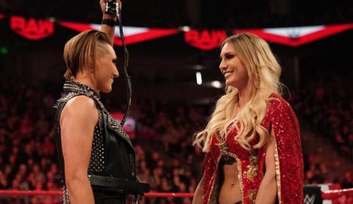 Rhea Ripley vs Charlotte Flair has been announced for WrestleMania