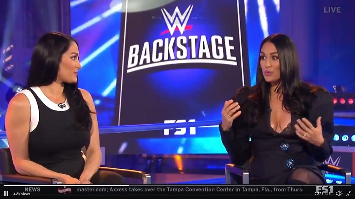 The Bella Twins on WWE Backstage