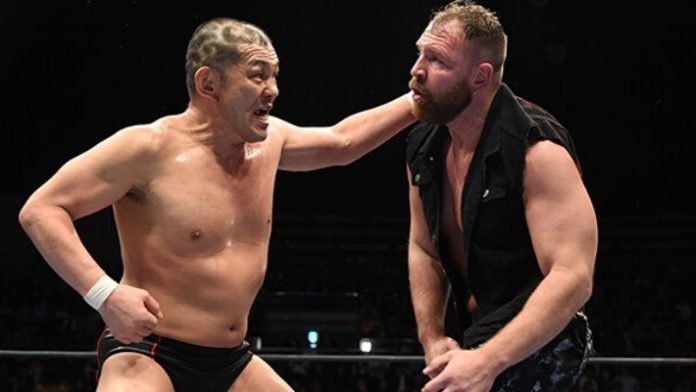 Minoru Suzuki and Jon Moxley