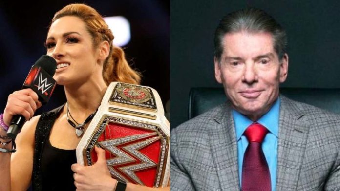 Vince McMahon Becky Lynch