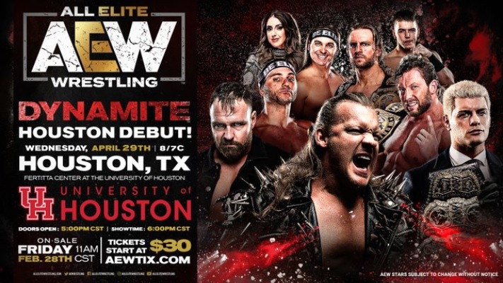 AEW Dynamite Headed To Houston, TX In April