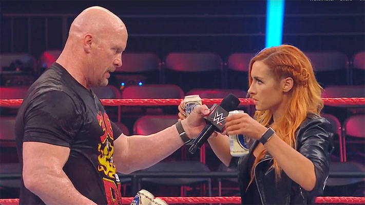 Steve Austin Becky Lynch