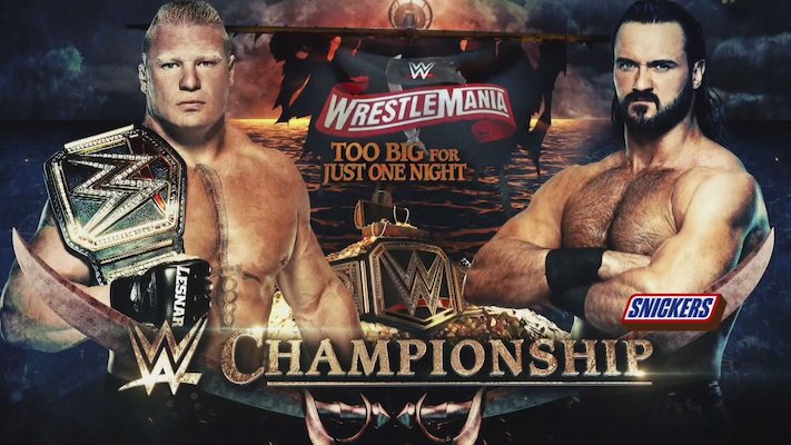 Brock Lesnar vs. Drew McIntyre