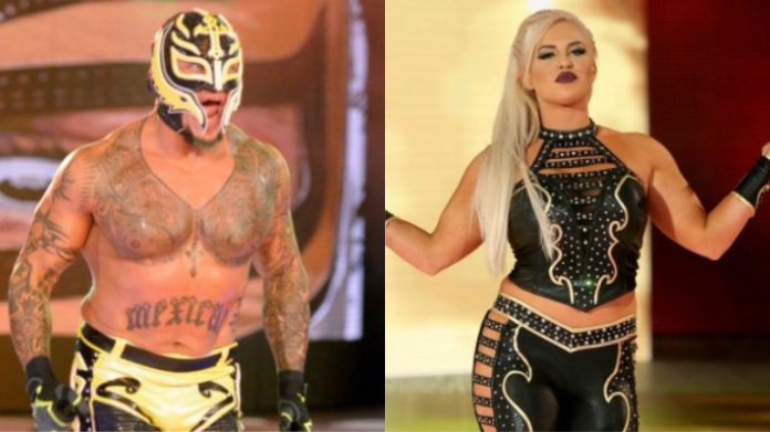 Rey Mysterio & Dana Brooke