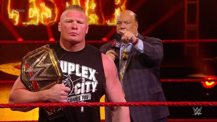 heyman lesnar raw feature