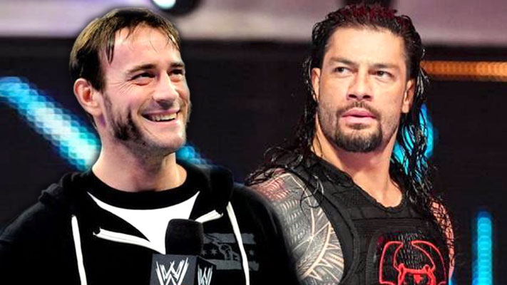 CM Punk Roman Reigns