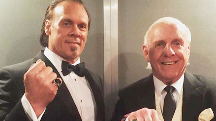 Sting and Ric Flair