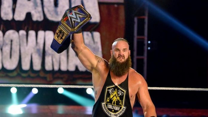 The New Universal Champion Braun Strowman. Image Credit:WWE.com