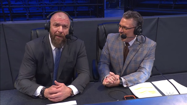 Triple H did commentary during the March 13 episode of SmackDown