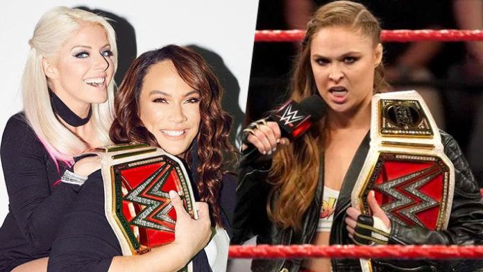 Alexa Bliss Nia Jax Ronda Rousey