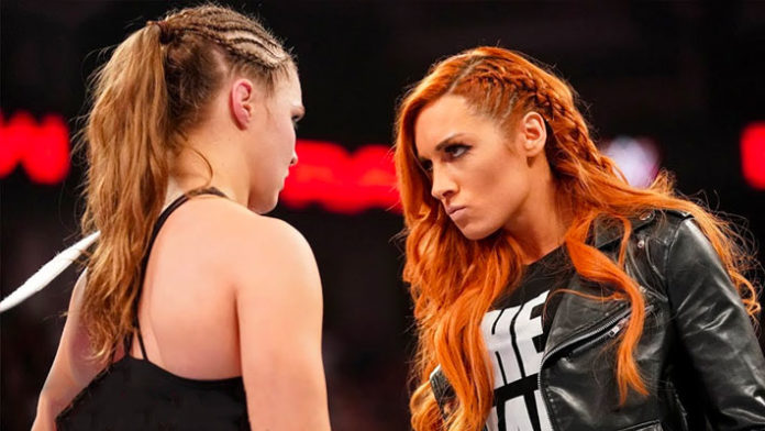 Becky Lynch Ronda Rousey