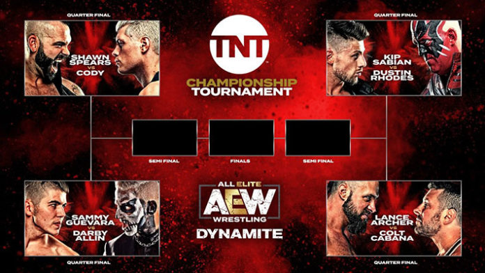 AEW TNT Championship Tournament Brackets