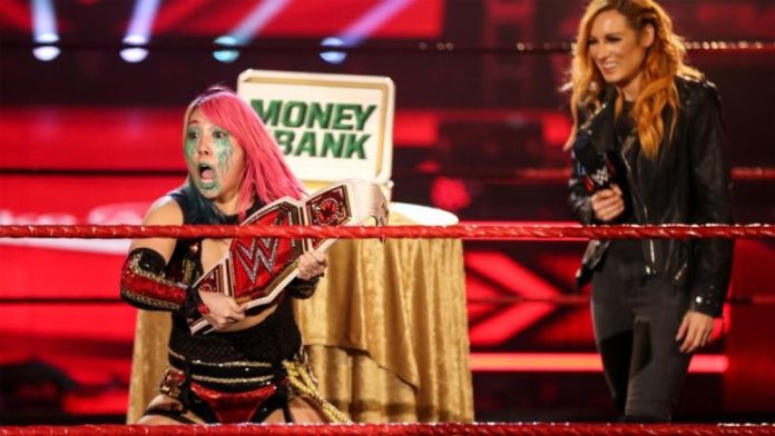 Asuka Becky Lynch RAW Womens Championship