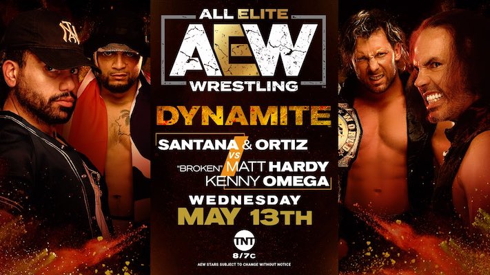 AEW Dynamite Preview (5/13): Omega & Hardy Team Again, Jericho & MJF In Action