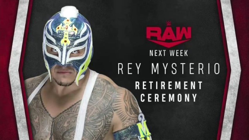 Rey Mysterio retirement ceremony