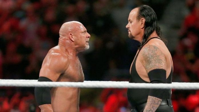 The Undertaker faced Goldberg at Super Showdown 2019