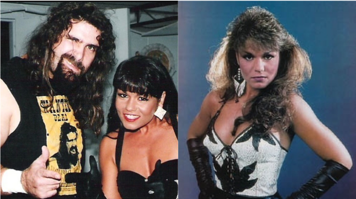 Mick Foley and Nancy Benoit