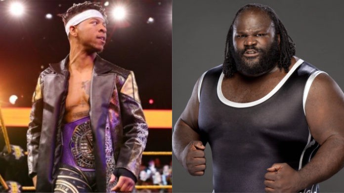 Lio Rush and Mark Henry