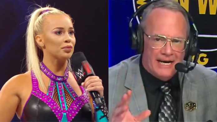 Dana Brooke and Jim Cornette