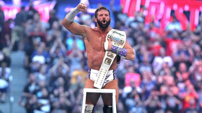 Zack Ryder won the IC title at WrestleMania 32. Image Credit: WWE.com