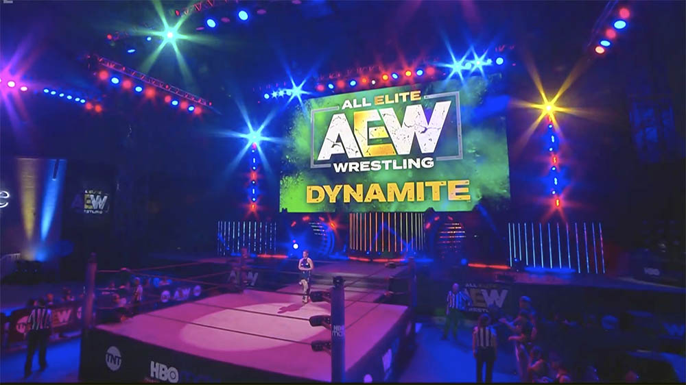 HBO Max Branding Was All Over This Week’s AEW Dynamite