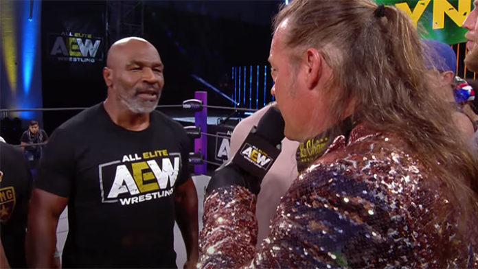 Mike Tyson Chris Jericho AEW