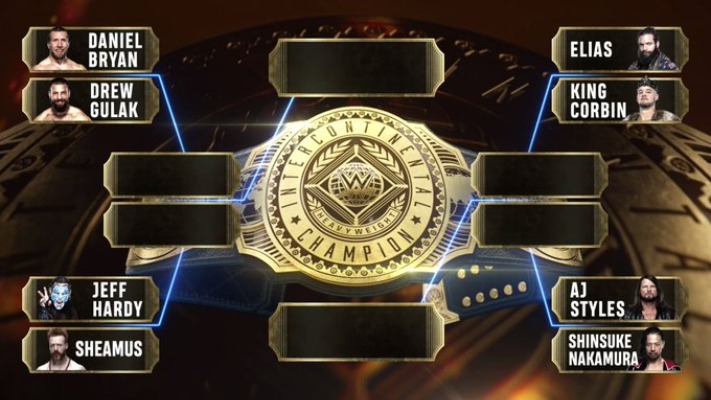 WWE Intercontinental Championship Tournament Semi-Finals Set