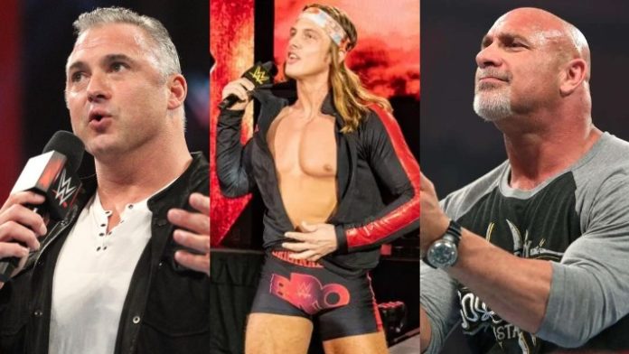 Matt Riddle Shane McMahon Goldberg