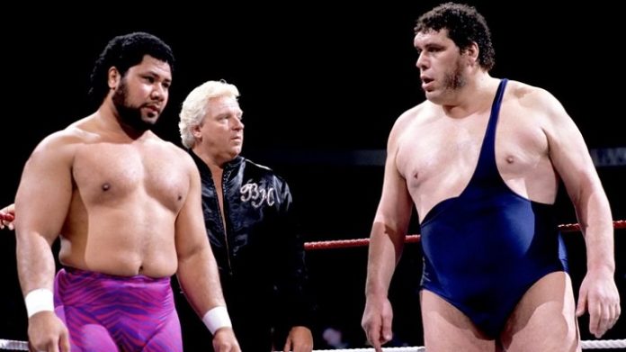 Haku and Andre The Giant