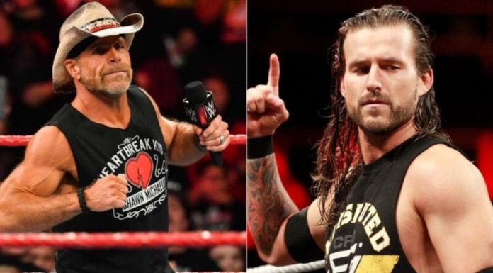 Shawn Michaels and Adam Cole