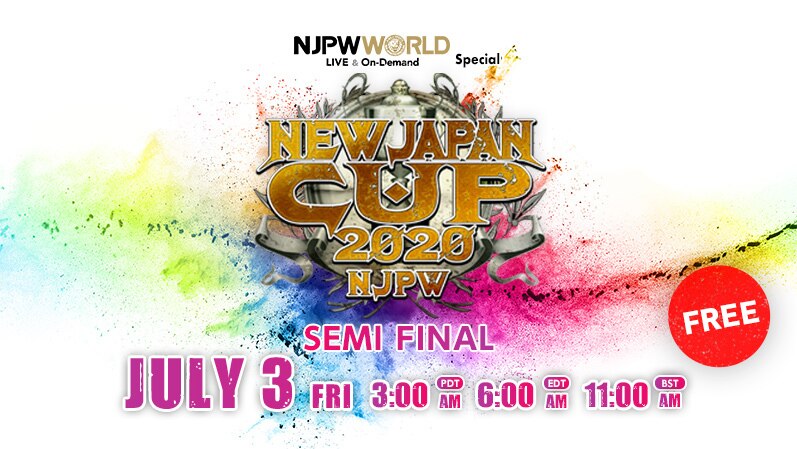 Results: NJPW New Japan Cup 2020 Day 8