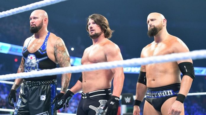 AJ Styles with The Good Brothers