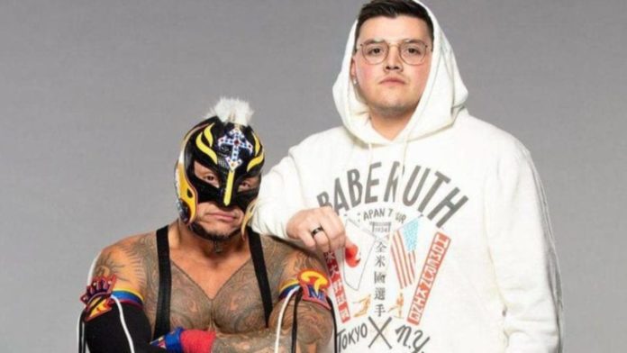 Dominik and Rey Mysterio