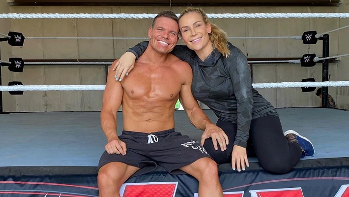 Tyson Kidd was seen training with Natalya