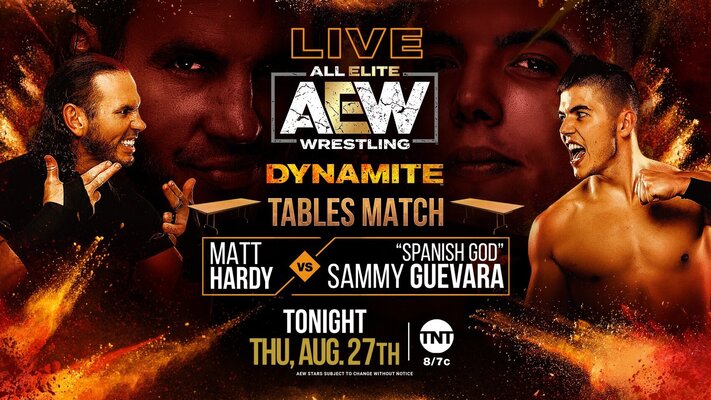 AEW Dynamite Results (8/27): Tables Match, Hangman Page Kicked Out Of The Elite