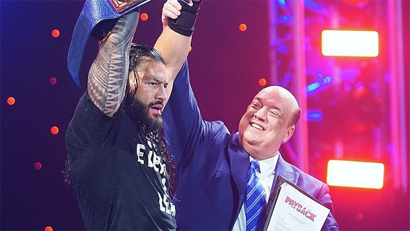 Roman Reigns Paul Heyman