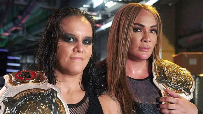 Shayna Bazsler and Nia Jax