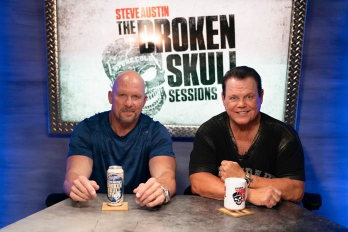 Steve Austin and Jerry Lawler