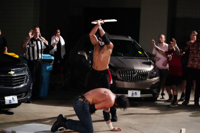 AEW Parking Lot Fight