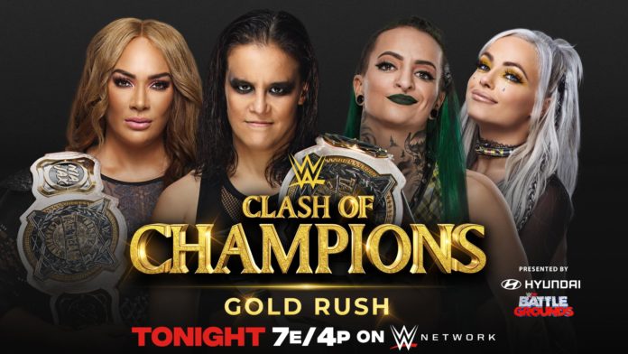 womens tag team title match clash of champions