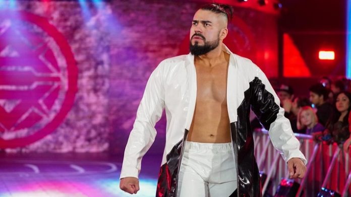 Andrade was left undrafted after Raw