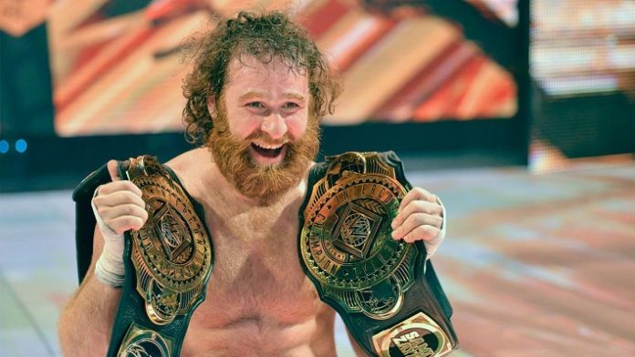 Sami Zayn won the triple threat ladder match at Clash Of Champions