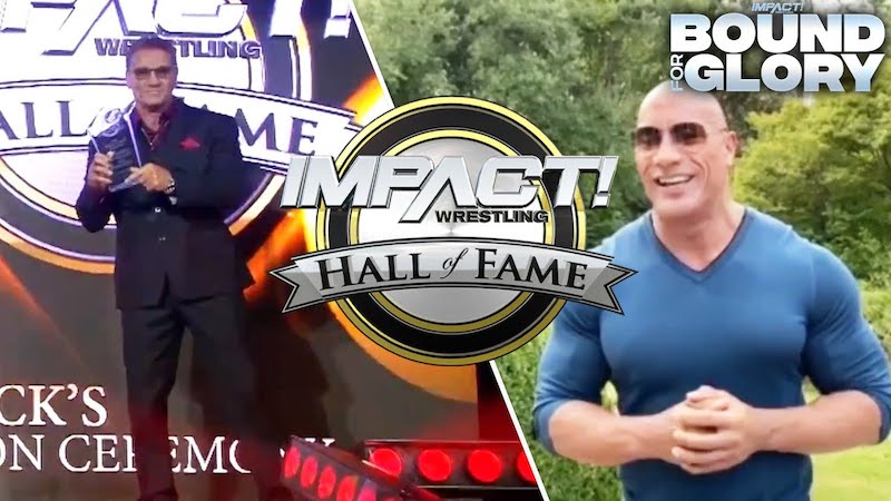 The Rock Inducts Ken Shamrock Into Impact Hall Of Fame (Video)